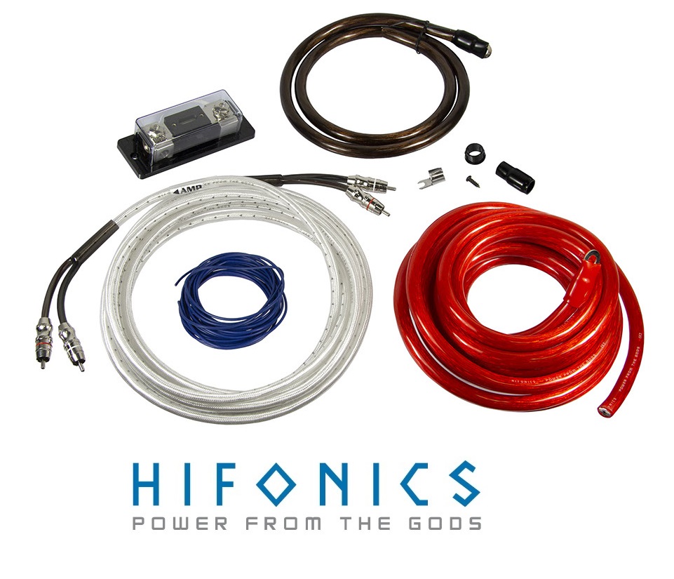 Hifonics Hfx Wk Verst Rker Anschluss Set Mm Installation Kabel Set